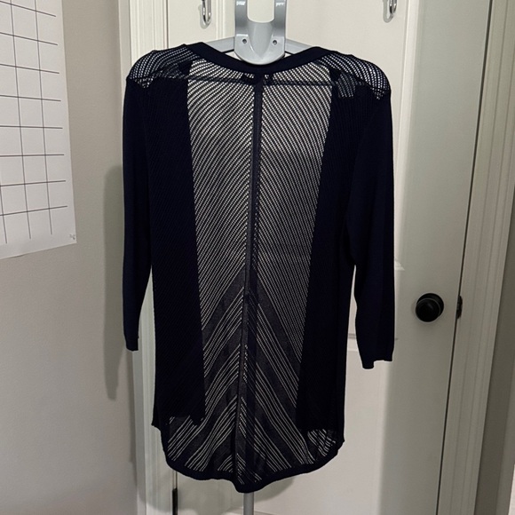 Maurices Navy Blue Open-Front Cardigan - Picture 4 of 4